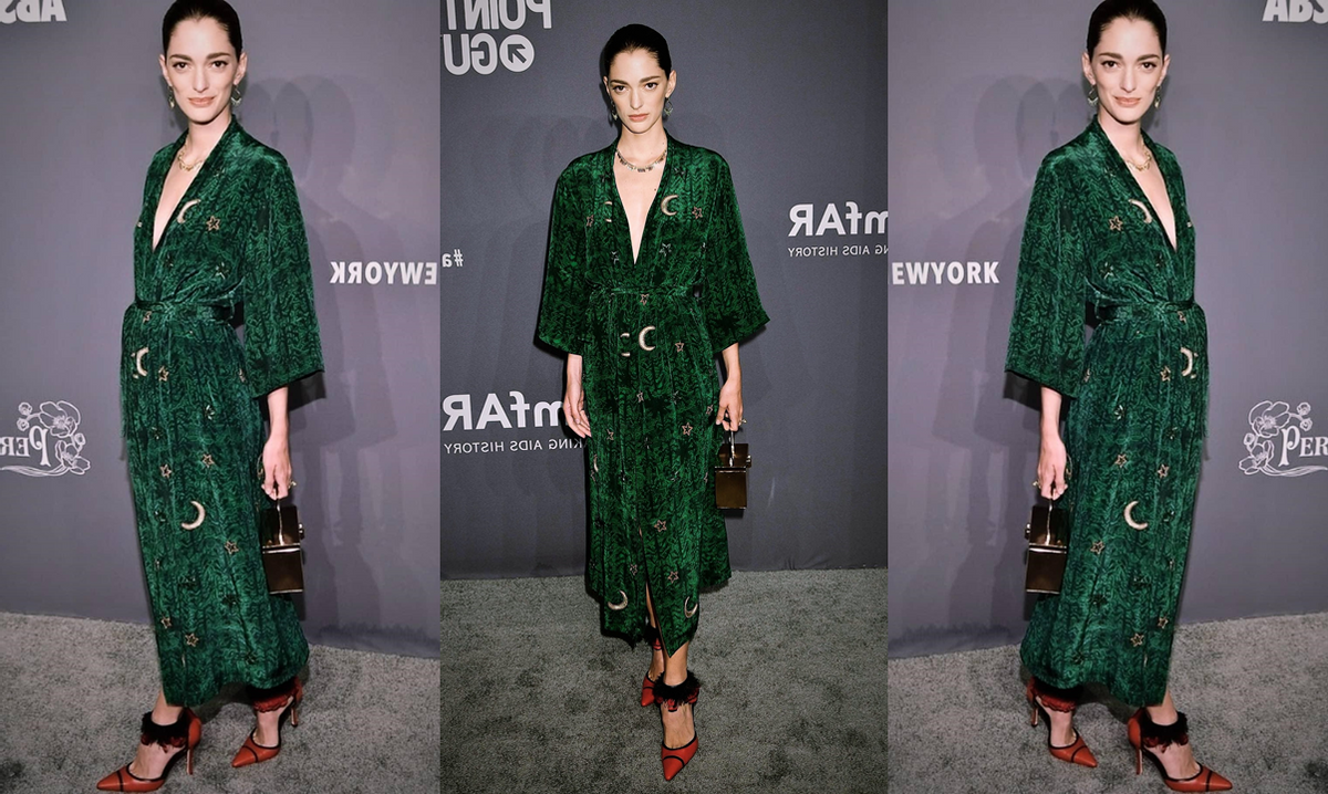 Spotted at the #amfarNEWYORK Gala!